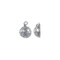 Soccer Ball Charm for Jewelry Making - 13mm Sterling Silver (1-Pc)